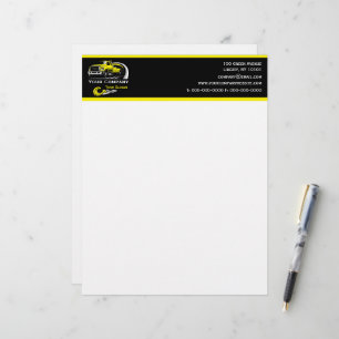 Professionelles Abschleppunternehmen, Abschleppdie Briefbogen
