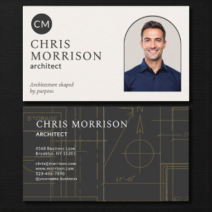 Professionelles Architektenfoto  Visitenkarte
