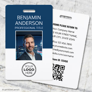 Professionelles Ausweis-Foto Logo Mitarbeiter Pers Ausweis