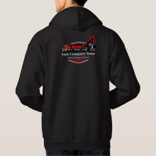 Professionelles Bauunternehmen für Schwermaschinen Hoodie