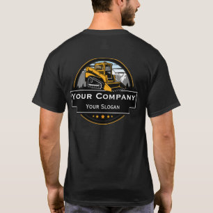 Professionelles Bauunternehmen für Schwermaschinen T-Shirt