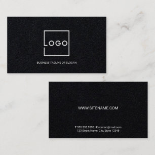 Professionelles benutzerdefiniertes Geschäftslogo Visitenkarte