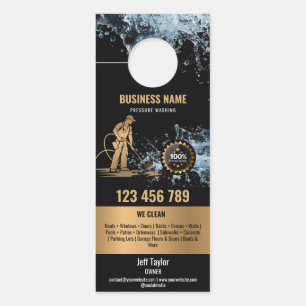 Professionelles Druckreinigen Power Washing Dach Türanhänger