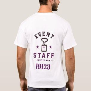 🎪 Professionelles Event-Staff-Team 🎪 T-Shirt