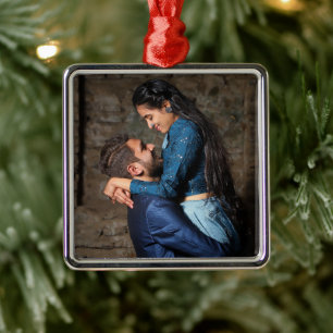 Professionelles Foto Premium Quadrat Ornament Aus Metall