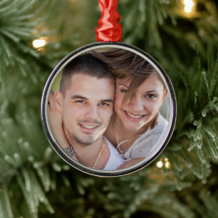 Professionelles Foto Premium-Rund Ornament Aus Metall