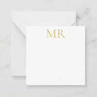 Professionelles klassisches Monogramm-Minimalist P