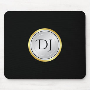 Professionelles Männer-Outfit mit Monogramm Mousepad