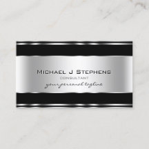 Professionelles Metall Elegantes Modernes Silber S