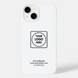 Professionelles minimalistisches Logo-Branding-iPh Case-Mate iPhone 14 Hülle