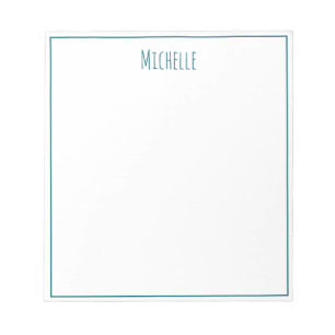 Professionelles modernes minimalist einfaches eige notizblock