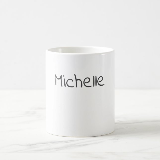 Professionelles modernes minimalist Plain eigenes  Kaffeetasse (Mittel)