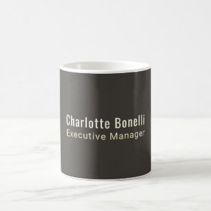 Professionelles modernes minimalistisches Design  Kaffeetasse