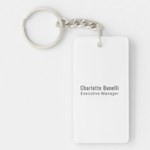 Professionelles modernes minimalistisches Design Schlüsselanhänger