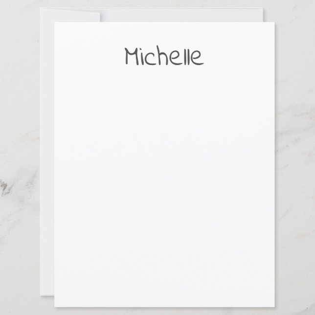 Professionelles modernes minimalistisches einfache (Vorderseite)