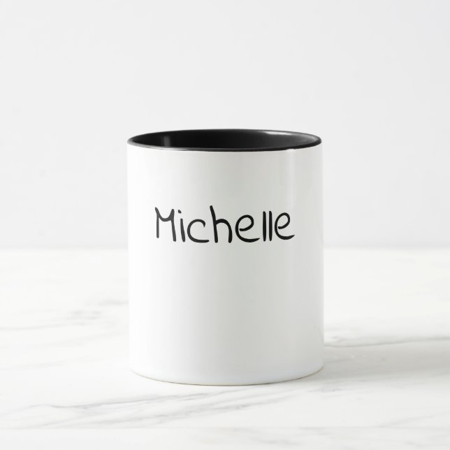 Professionelles modernes minimalistisches einfache tasse (Zentrum)