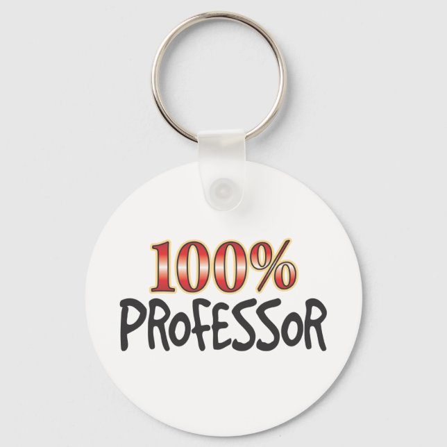 Professor 100 Prozent Schlüsselanhänger (Vorderseite)