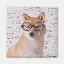 Professor Barkley 2 Inch Square Magnet