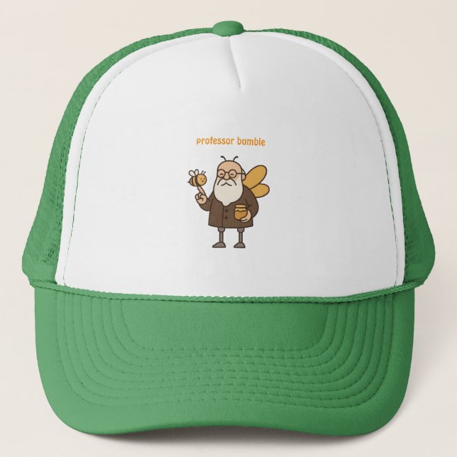 Professor Bumble Baseball Cap Truckerkappe (Vorderseite)