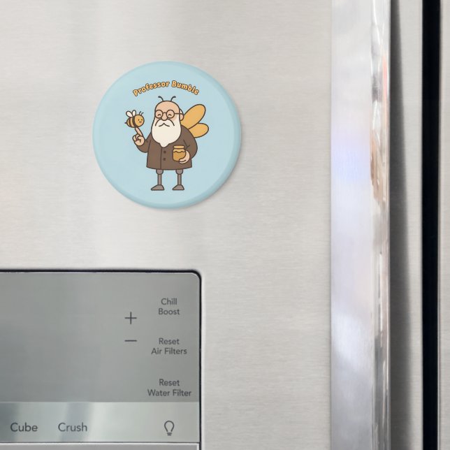 Professor Bumble Fridge Magnet (In Situ (Kühlschrank))