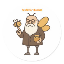 Professor Bumble Kinder Sticker Pack