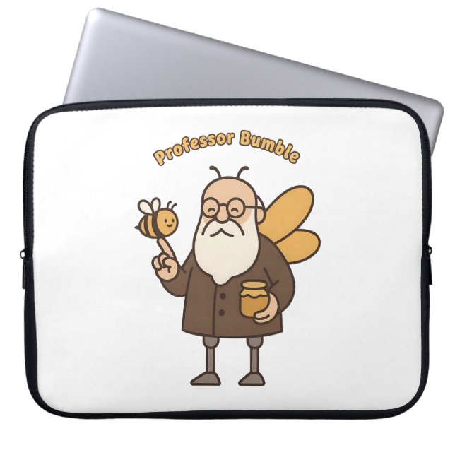 Professor Bumble Laptop-Hülle Laptopschutzhülle (Vorderseite)