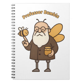 Professor Bumble Notebook Notizblock