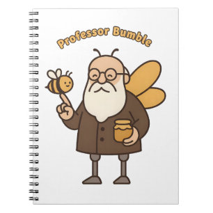 Professor Bumble Notizbuch Notizblock