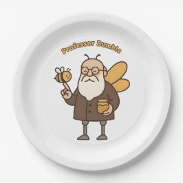 Professor Bumble Party Plates Pappteller