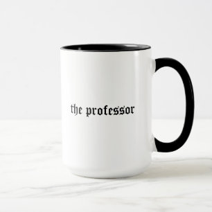 Professor cool, nervöse Geschenk-Tasse Tasse