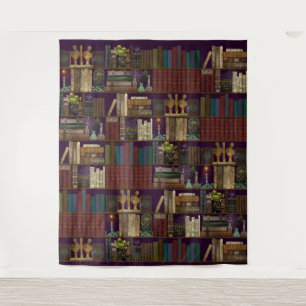 Professor Darksages Bibliothek ~ Magierzimmer Wandteppich