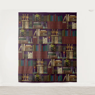 Professor Darksage's Library ~ Wizard Room Wandteppich