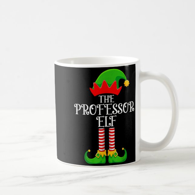 Professor Elf Christmas Family Matching Funny Love Kaffeetasse (Rechts)