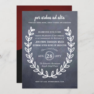 Professor für Altersversorgung Dozent Dozent Dozen Einladung