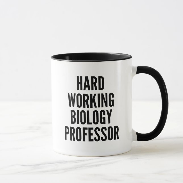 Professor für Arbeitsbiologie Tasse (Rechts)