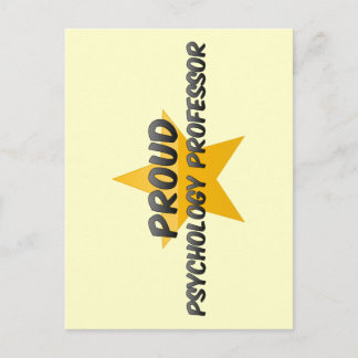 Professor für Psychologie Postkarte