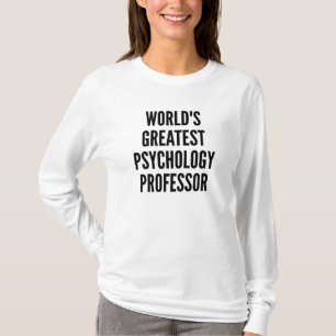 Professor für weltbeste Psychologie T-Shirt