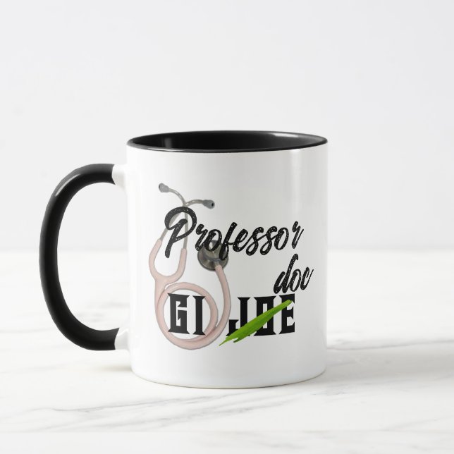 Professor GI Doc Cup Funny Gastroenterologin Tasse (Links)