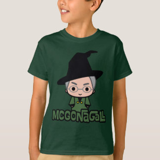 Professor McGonagall Cartoon Art T-Shirt