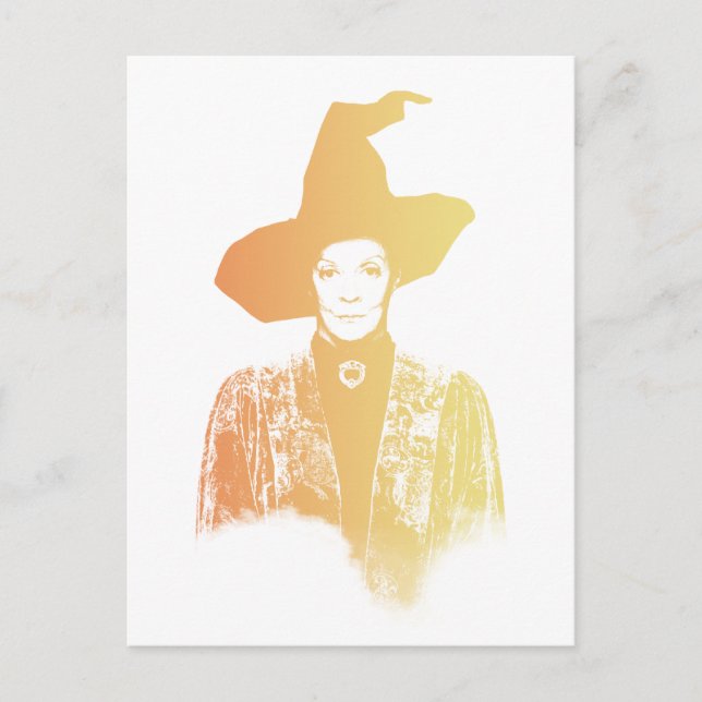 Professor Minerva McGonagall Postkarte (Vorderseite)
