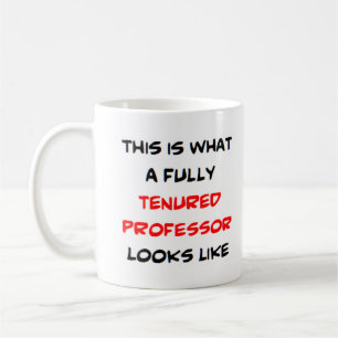 Professor mit voller Festanstellung Kaffeetasse