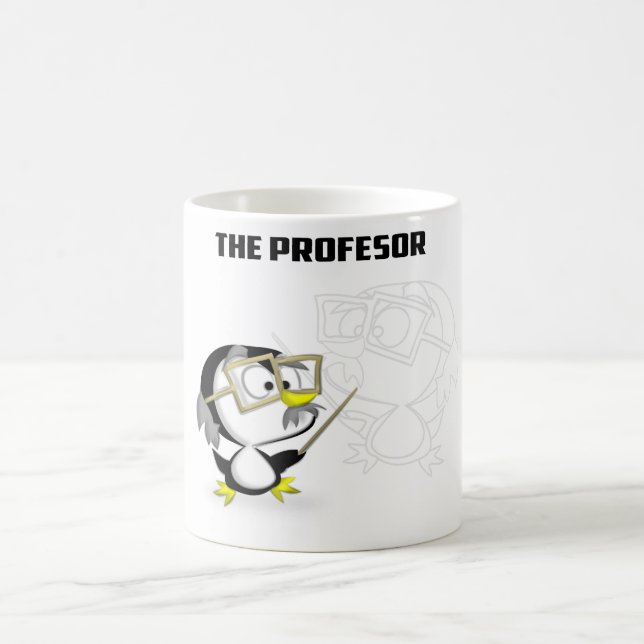 Professor Pingüino Tasse (Mittel)