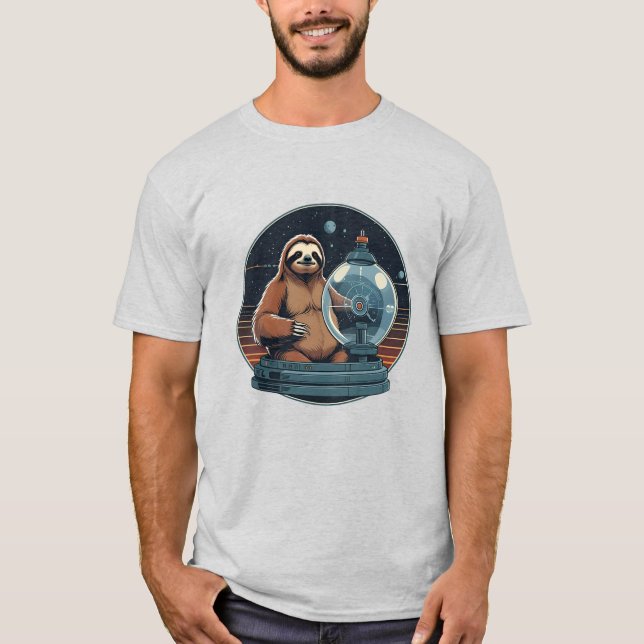 Professor Sloth mit Coil T-Shirt (Vorderseite)