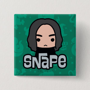 Professor Snape Cartoon Art Button