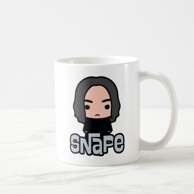 Professor Snape Cartoon Art Kaffeetasse (Rechts)