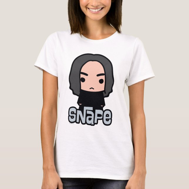 Professor Snape Cartoon Art T-Shirt (Vorderseite)