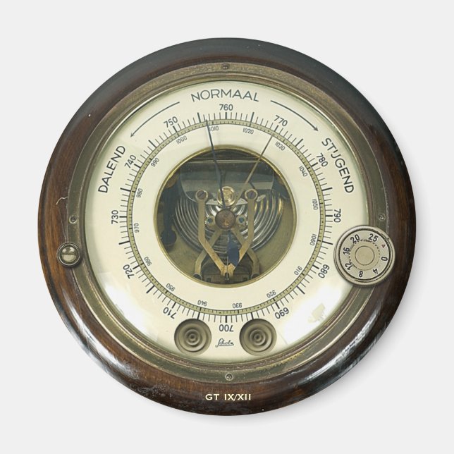 Professor Temples Baraethiometer-Magnet Magnet (Vorne)