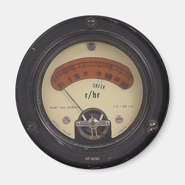 Professor Temple's Raytheometer Magnet (Vorne)