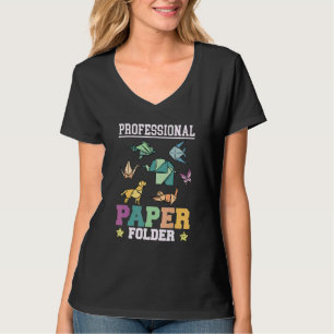 Professoraler Papierordner japanischer Folgekünstl T-Shirt