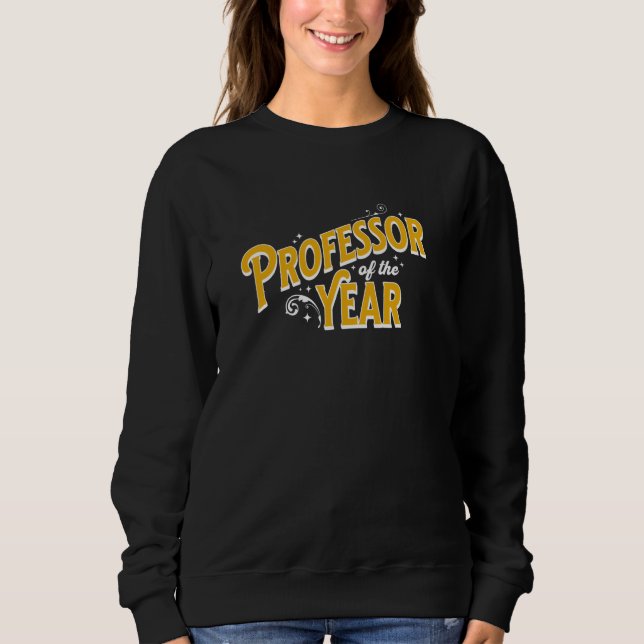Professorin für beste Uni der Welt Sweatshirt (Vorderseite)